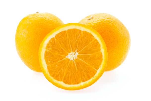 Orange isolated on white - Φωτογραφία, εικόνα