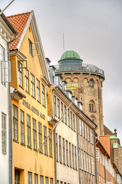 Copenhague, Danemark - Juillet 2015 : Centre historique en heure d "été - Photo, image