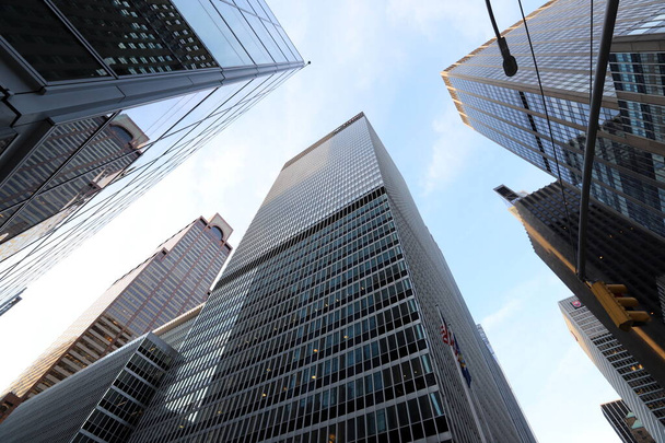 New York, USA. 3 settembre 2022. Case alte e grattacieli di Nizhny Manhattan. - Foto, immagini