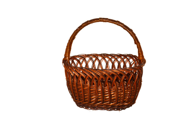 basket isolated on white background - Photo, Image