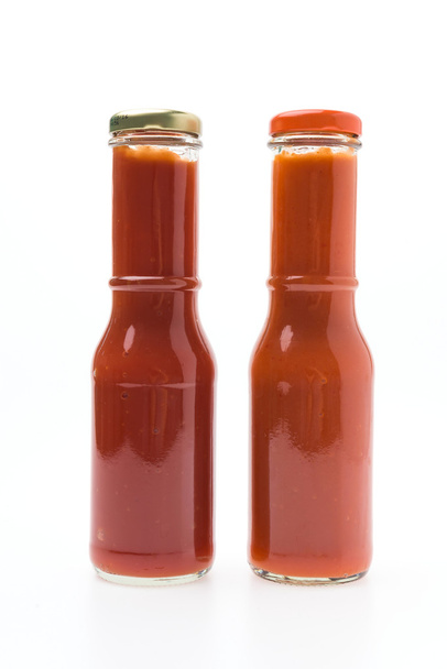 Sauce bottle isolated on white - Photo, Image