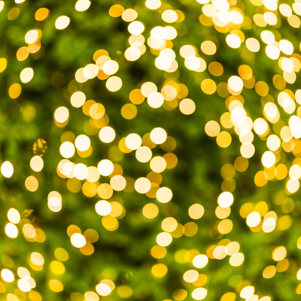 arany karácsonyi bokeh - Fotó, kép