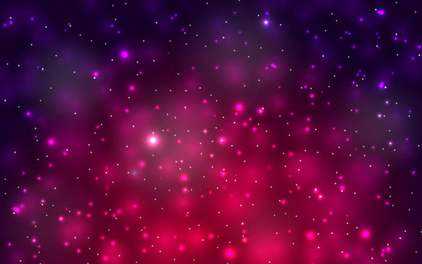 Galaxy luxury bokeh soft light abstract background, Vector eps 10 illustration bokeh particles, Background decoration - Вектор,изображение