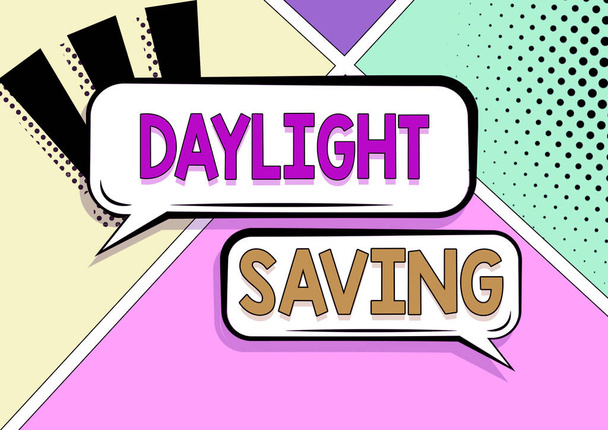 Text sign showing Daylight SavingStorage technologies that can be used to protect data, Conceptual photo Storage technologies that can be used to protect data - Photo, Image
