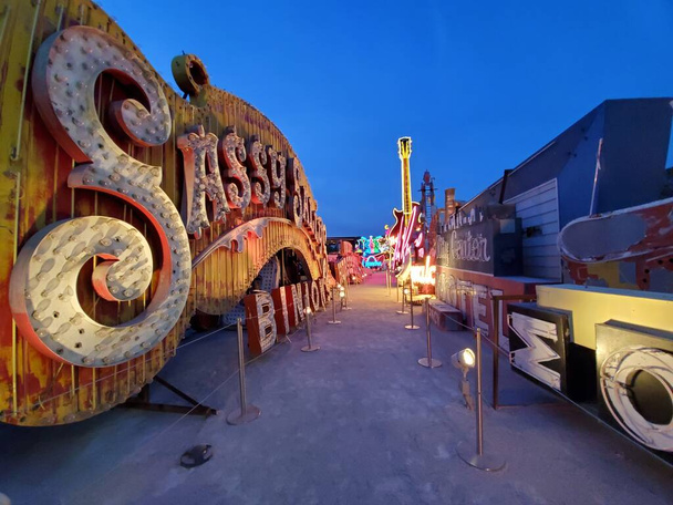Sassy Sally, Neon Museum, Las Vegas, Nevada - Foto, Bild