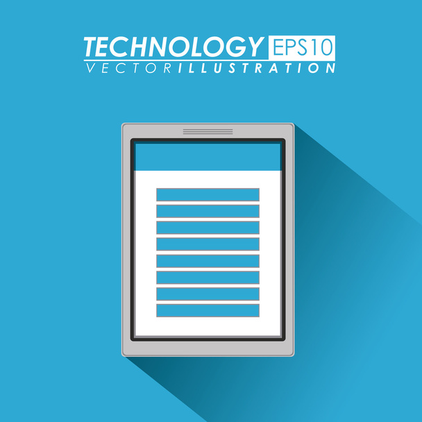 Technology design, vector illustration. - Vector, Image