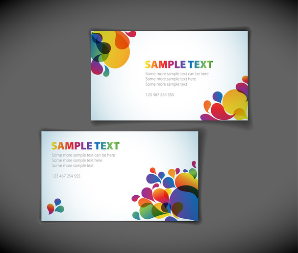 modern business card templates - Vector, Image