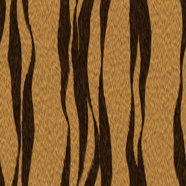 Asia tigre camuflaje sin costuras patrón textura amarillo fondo y rayas marrón oscuro peludo elegante impresión - Foto, Imagen