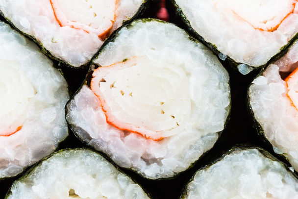 Sushi tekercs textúra - Fotó, kép