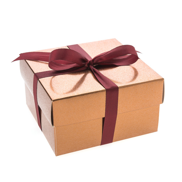 Золотий подарунковій коробці
 - Фото, зображення