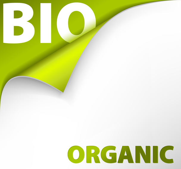 marcador de fondo para orgánico
 - Vector, Imagen