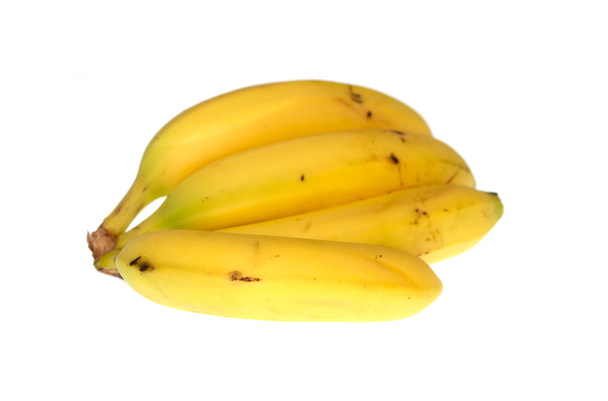 Bananas isoladas sobre fundo branco - Foto, Imagem