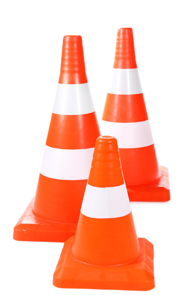 Red Traffic cones - Foto, Bild