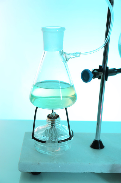 Different Laboratory glassware - Фото, зображення