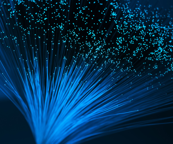 cable de red óptica de fibra - Foto, Imagen
