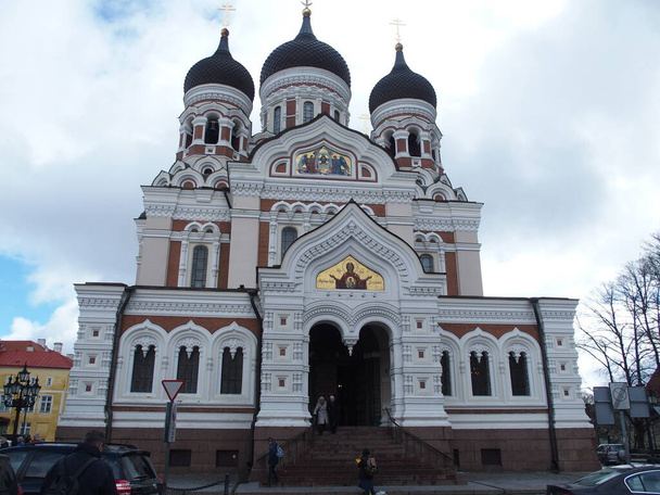 The Russian Orthodox Alexander Nevsky Cathedral of Tallinn, Estonia - Photo, Image