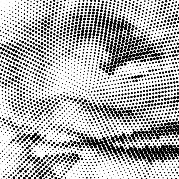 Halftone Pattern. Set of Dots. Dotted Texture on White Background. Overlay Grunge Template. Distress Linear Design. Fade Monochrome Points. Pop Art Backdrop. - Vector, Image