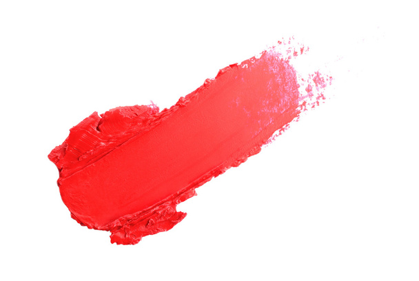 Beautiful lipstick isolated on white - Foto, Imagem
