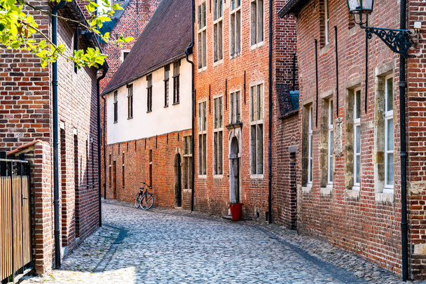 Historical architecture of Great Beguinage of Leuven in the Flemish Region of Belgium - Photo, image