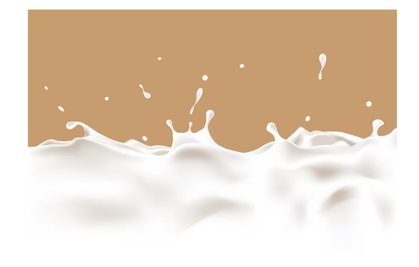チョコレートミルク - ベクター画像