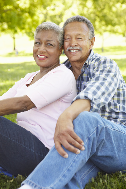 Senior  couple outdoors - Fotó, kép