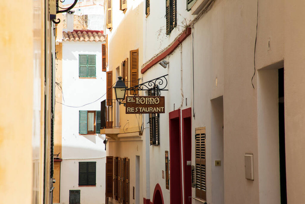 Ciutadella, Spain - September 5th, 2022: Ciutadella is a very attractive city, with a charming port and an old town. - 写真・画像