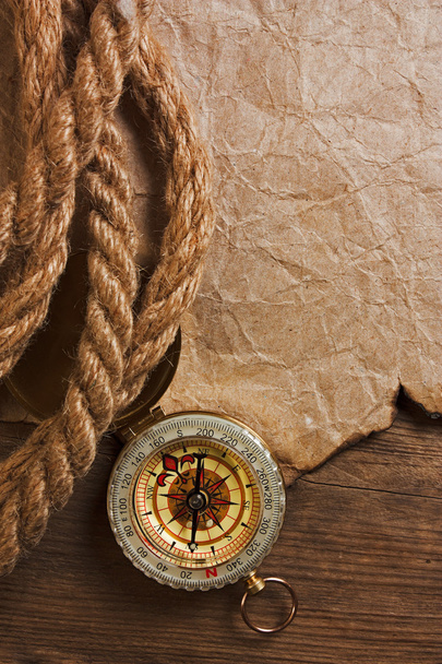 Compass with a rope - Valokuva, kuva