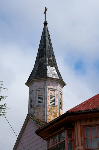 Inmaculada Concepcion church in Frutillar Bajo, Chile - Photo, Image