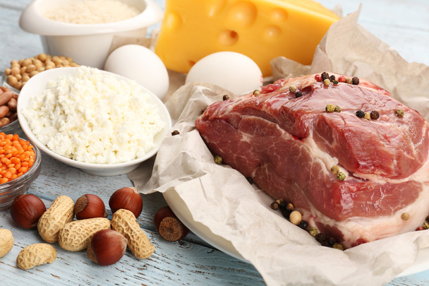 Food high in protein - Photo, image