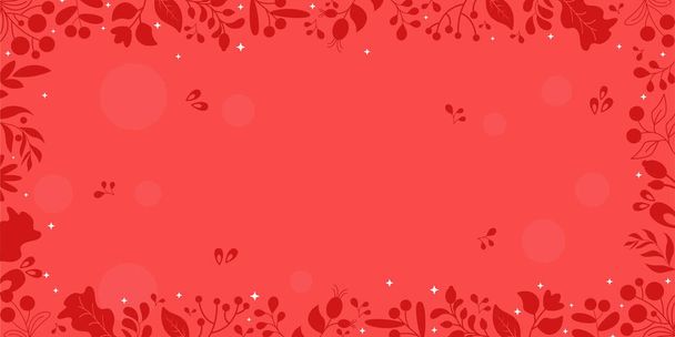 valentine's day background with hearts and flowers - Vecteur, image