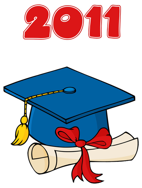 Απόφοιτος της ΚΓΠ με δίπλωμα 2011 - Διάνυσμα, εικόνα