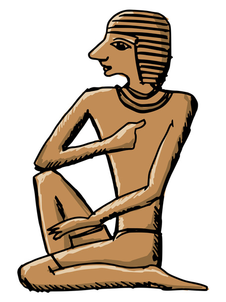 ondertekenen van Egypte - Vector, afbeelding