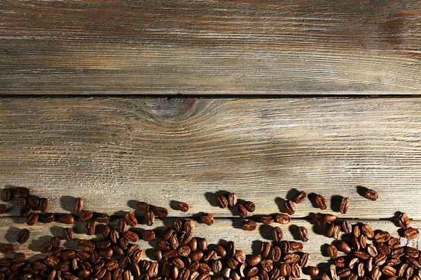 Coffee beans on table - Fotó, kép