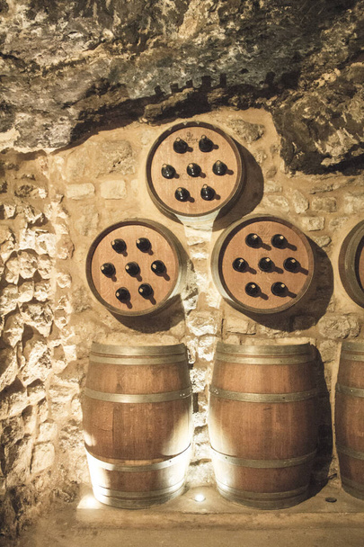 Nice view inside the winery - Fotoğraf, Görsel