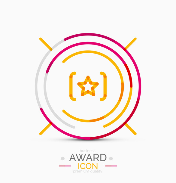 Award icon, logo - Vector, Image