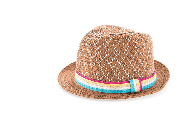 Sombrero de paja marrón
 - Foto, Imagen