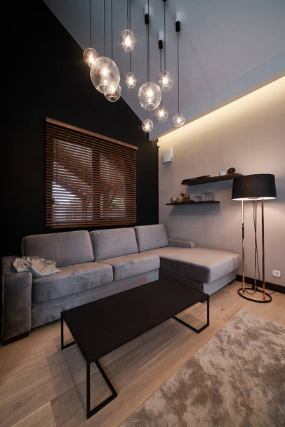 modern living room hall with modern furniture - Fotó, kép