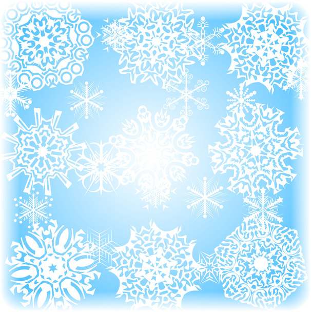 Winter background. [Vector] - Vector, Imagen