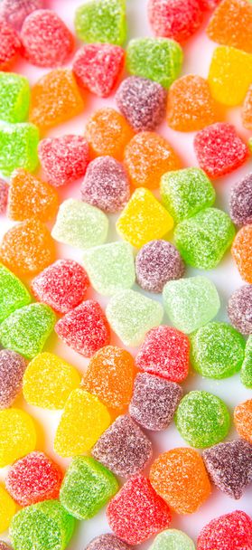Renkli karışımı şeker Jelly şeker - Fotoğraf, Görsel