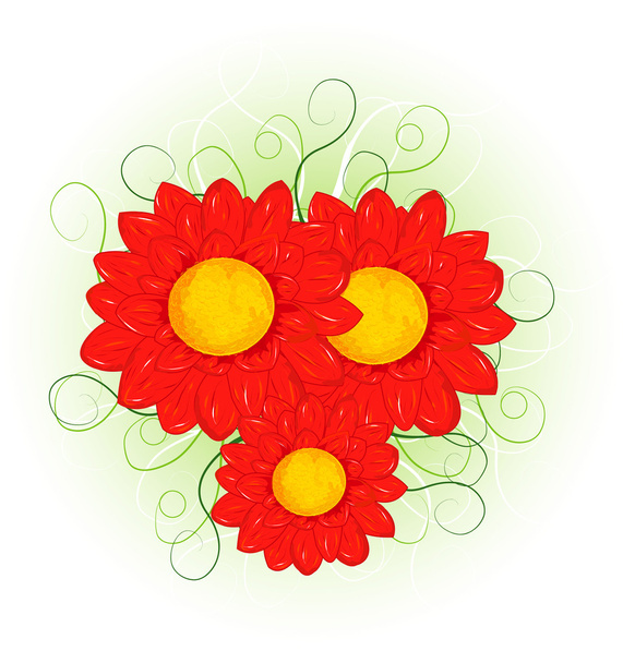 Vector flowers - Вектор, зображення