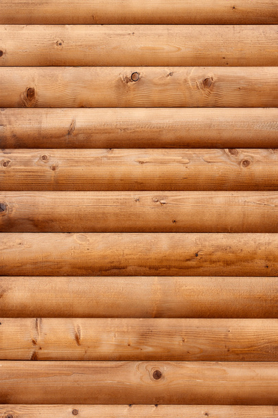 Escudo con tablones de madera redondeados
 - Foto, Imagen