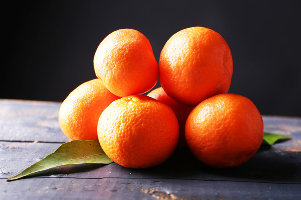 Fresh ripe mandarins - Foto, Imagem