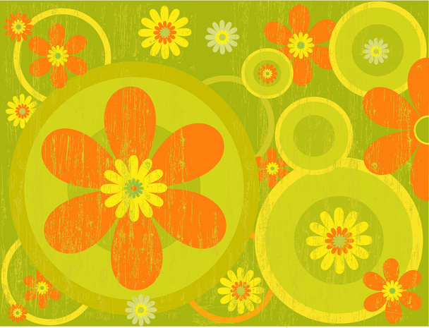 Floral background vector - ベクター画像