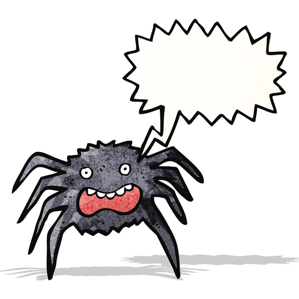Cartoon araignée effrayée
 - Vecteur, image