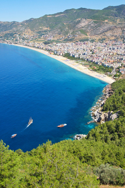 Mar Mediterrâneo - Alanya, Turquia
 - Foto, Imagem