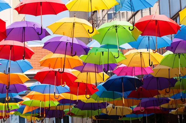 Renkli şemsiyeler - Fotoğraf, Görsel