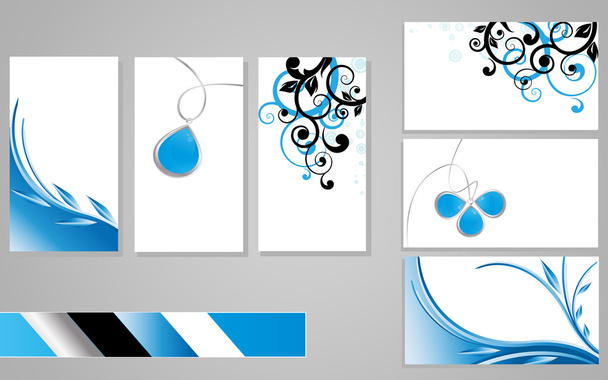 Business cards 3 - Vector, Image