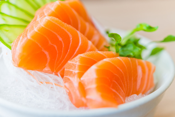 zalm sashimi - Foto, afbeelding