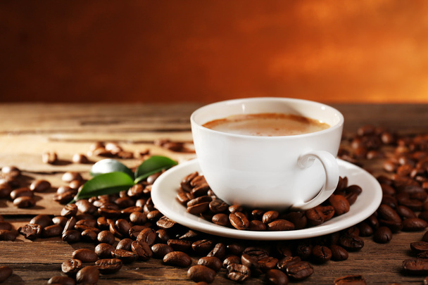 Cup of coffee on table - Zdjęcie, obraz