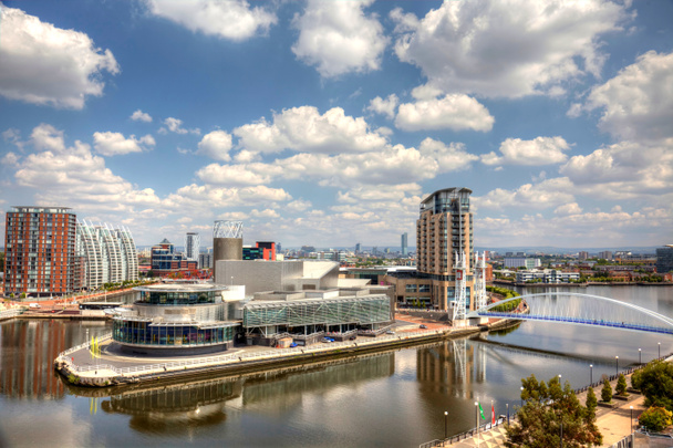 Vista panoramica di Manchester, Regno Unito
 - Foto, immagini